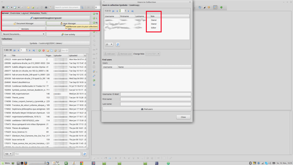 transkribus-user-manager